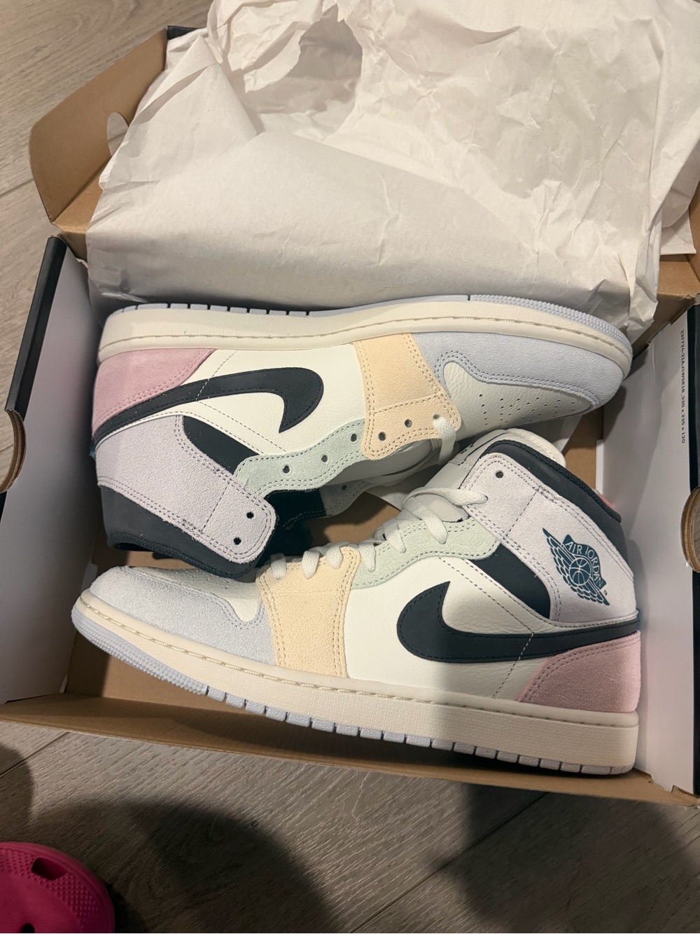 Jordan Sneakers in pastel colors